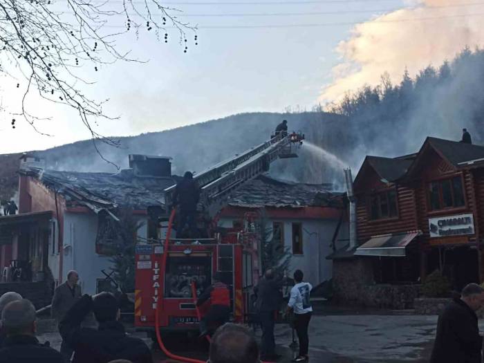 Bingöl’de Termal Tesislerde Yangın