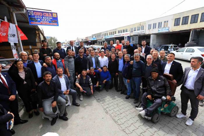 Aras Dalaman’da Meslek Odaları Ve Sanayi Esnafı İle Buluştu