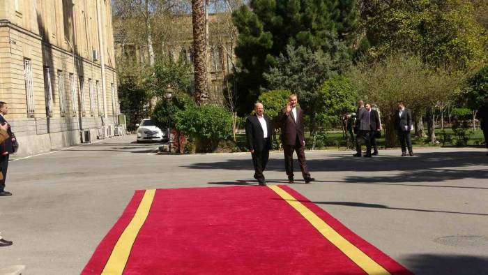 Hamas Lideri Haniye, İran Dışişleri Bakanı Abdullahiyan İle Görüştü