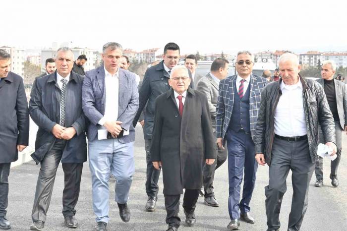 Başkan Büyükkılıç; 150 Milyon Tl’lik Projeyi Yerinde İnceledi