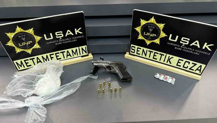 Uşak’ta Uyuşturucu Operasyonunda 3 Şüpheli Yakalandı