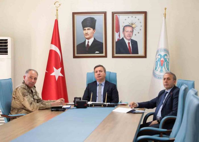 Vali Aydoğdu Vks Üzerinden Seçim Güvenliği Toplantısına Katıldı