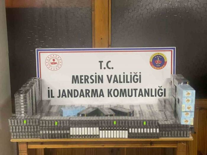 Mersin’de Kaçak Sigara İle Mücadele: 2 Gözaltı