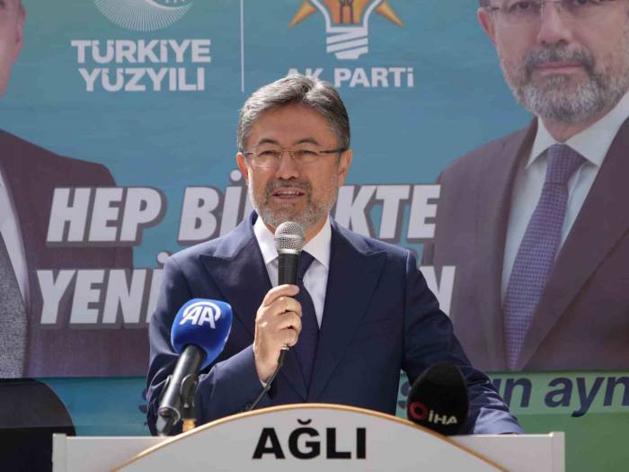 Tarım Ve Orman Bakanı Yumaklı: “İnşallah Çok Kısa Sürede İlçelerimize Doğalgaz Gelecek”