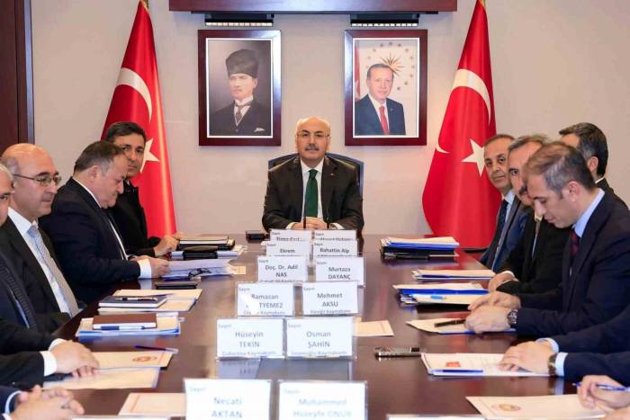 Seçim Güvenliği Toplantısı Vali Köşger’in Başkanlığında Yapıldı