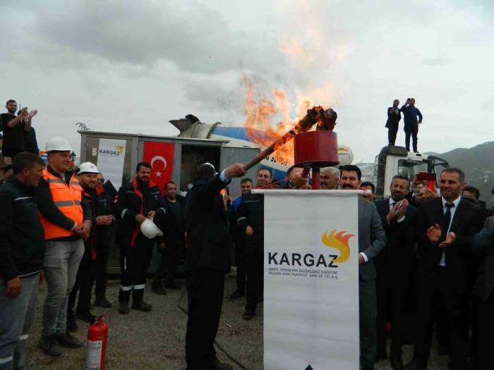 Posof’ta Doğal Gaz Sevinci