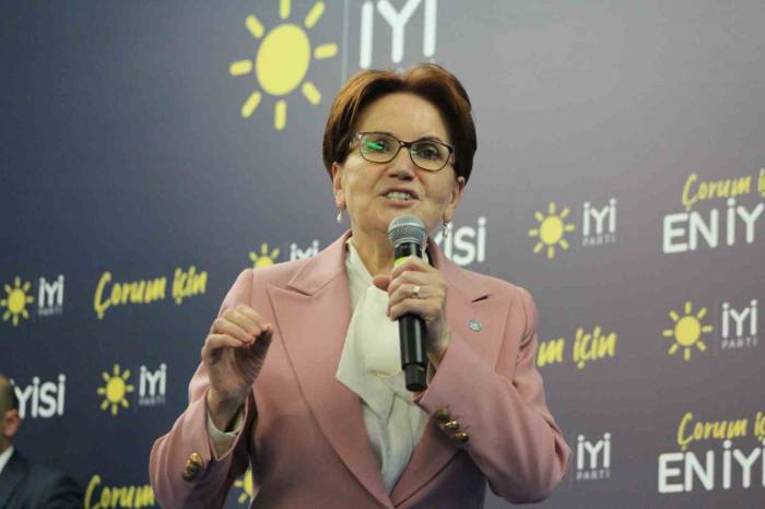 İyi Parti Genel Başkanı Akşener: "Hür İrade İle Sandığa İle Atılan Oyların Sonucunu Tartışamazsınız"