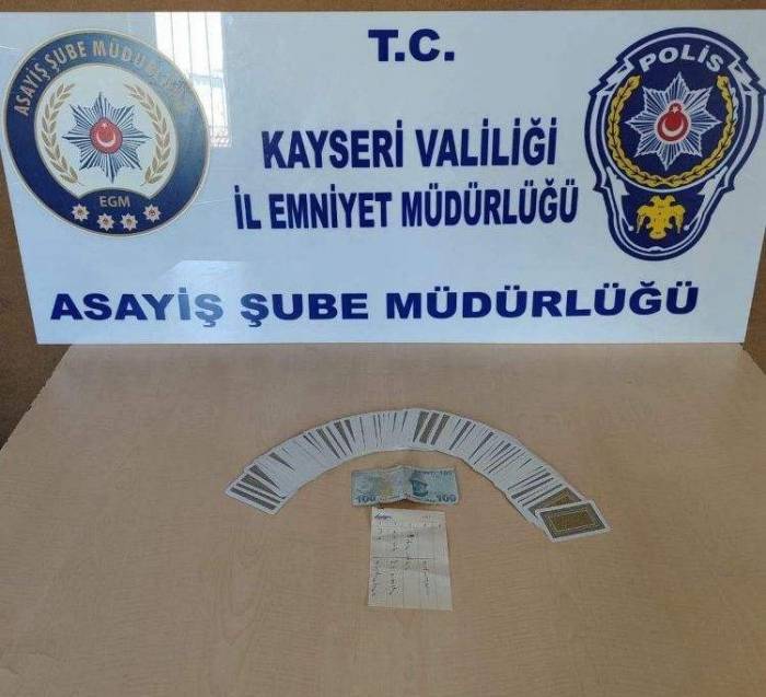 Polisten ‘Kumar’ Operasyonu