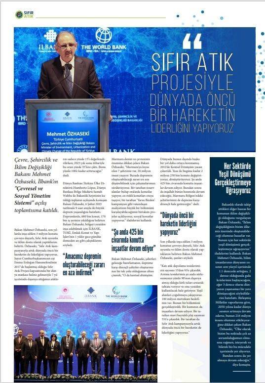 ‘Sıfır Atık’ Gazetesinin Yeni Sayısı Okuyucularla Buluştu