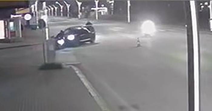 15 Yaşındaki Motosiklet Sürücüsünün Öldüğü Kaza Kamerada