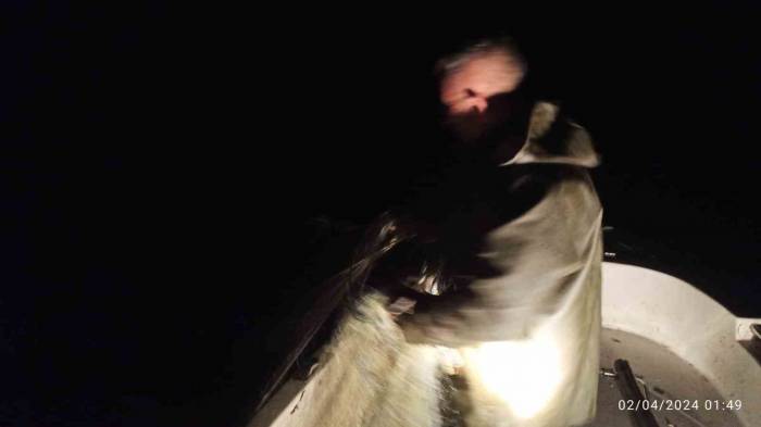 Kovada Gölü’nde Bin 200 Metre Uzatma Ağı Ele Geçirildi