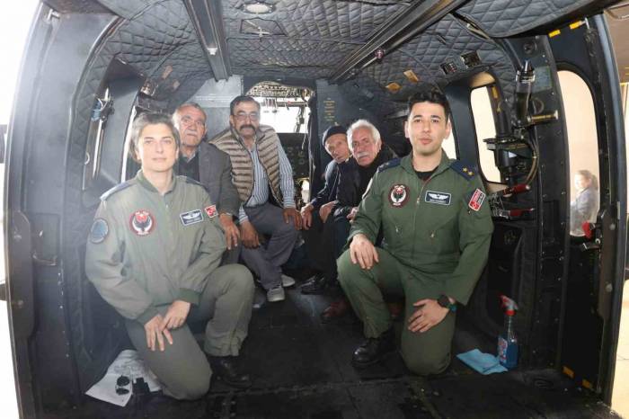 Huzurevi Sakinleri Merzifon 5’inci Ana Jet Üssünde