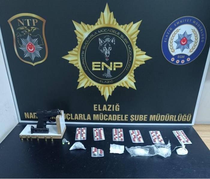 Elazığ’da Polis Ekipleri Uyuşturucuya Geçit Vermiyor