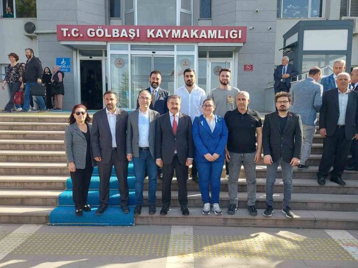 Gölbaşı’nda Seçimleri Kazanan Odabaşı Mazbatasını Aldı