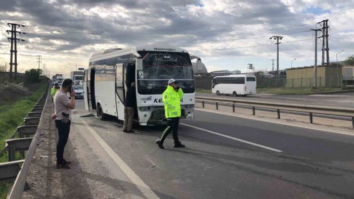 Tekirdağ’da Zincirleme Kaza: 24 Yaralı