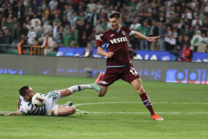 Trendyol Süper Lig: Konyaspor: 1 - Trabzonspor: 3 (Maç Sonucu)