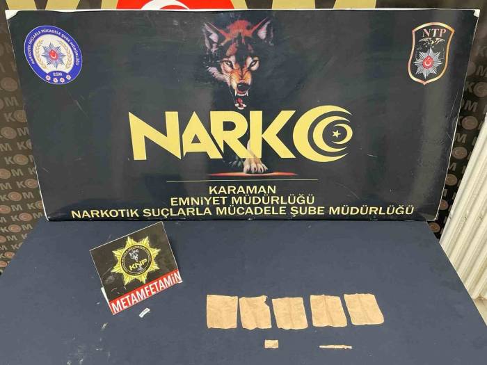 Karaman’da Uyuşturucu Operasyonu: 1 Tutuklama
