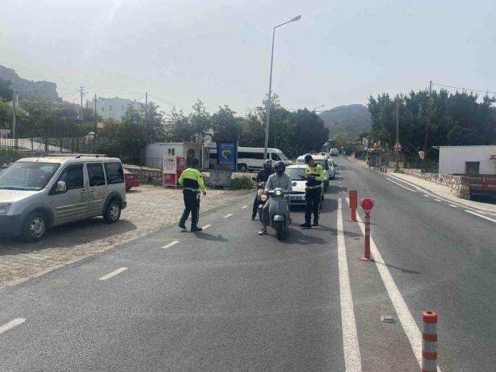 Bodrum’da 189 Sürücüye 387 Bin Lira Ceza