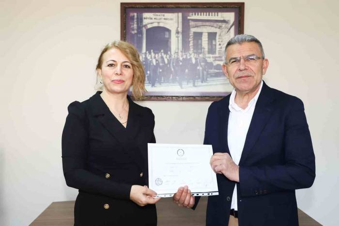 Başkan Güler, Mazbatasını Aldı