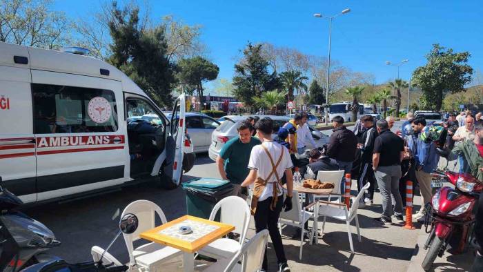 Motor Devrildi Sürücüsü Yaralandı