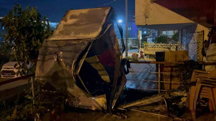 İskenderun’da Korkutan Yangın