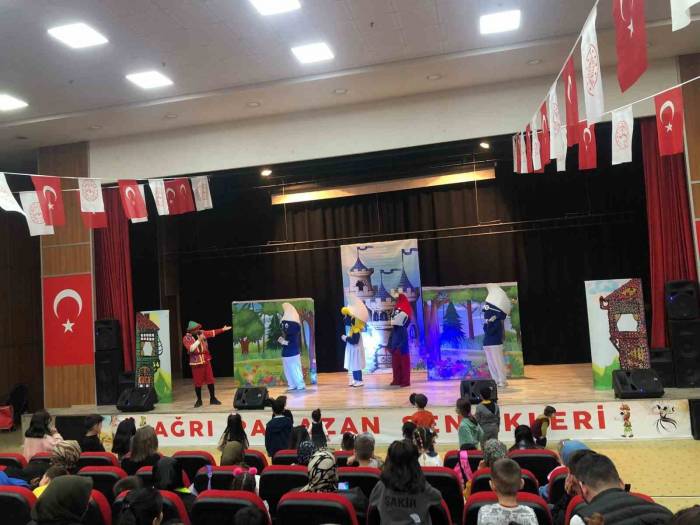Ağrı’da Çocuklar Ramazan Şenlikleriyle Eğlendi