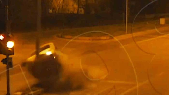 Kırıkkale’deki Trafik Kazaları Kamerada