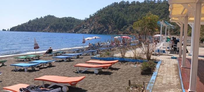 Fethiye İnlice Plajı Hizmete Başladı