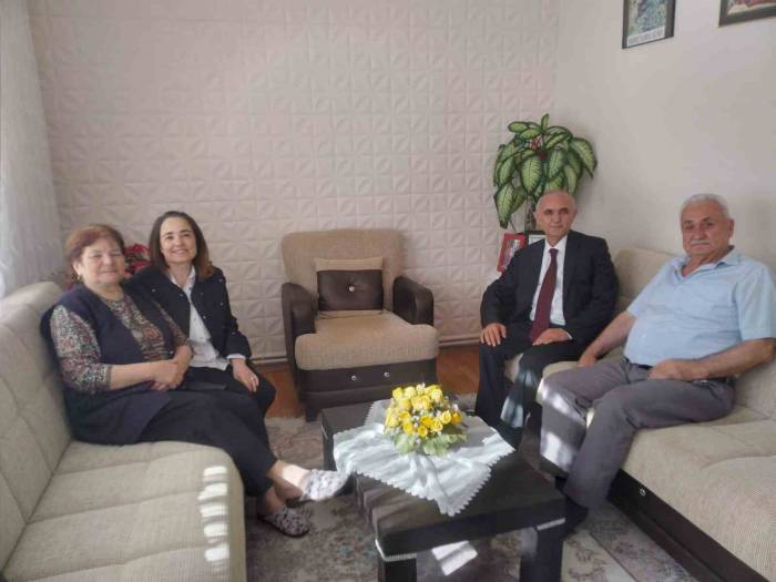 Kaymakam Elmacıoğlu’ndan Şehit Ailelerine Bayram Ziyareti