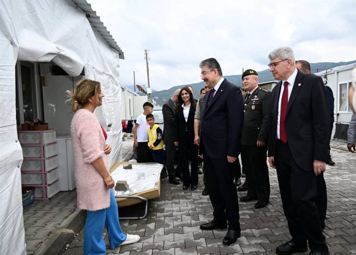 Konteyner Kentte Bayramlaşma Merasimi