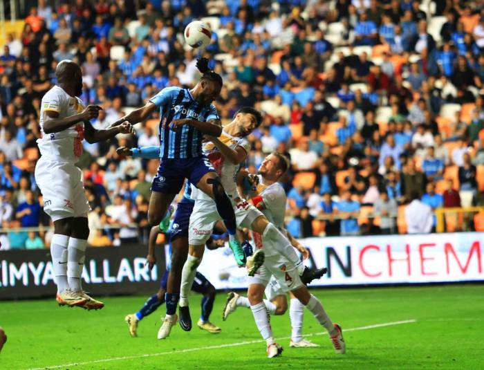 Trendyol Süper Lig: Adana Demirspor: 0 - Kayserispor: 0 (Maç Sonucu)