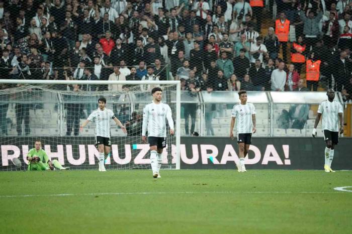 Trendyol Süper Lig: Beşiktaş: 1 - Samsunspor: 1 (Maç Sonucu)