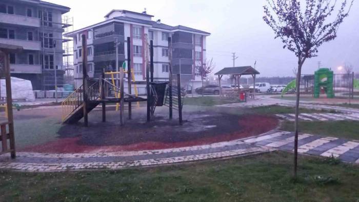 Parkı Kundaklayan Genç Yakalandı