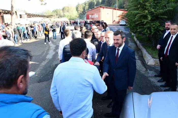 Başkan Çetinkaya, Personellerle Bayramlaştı