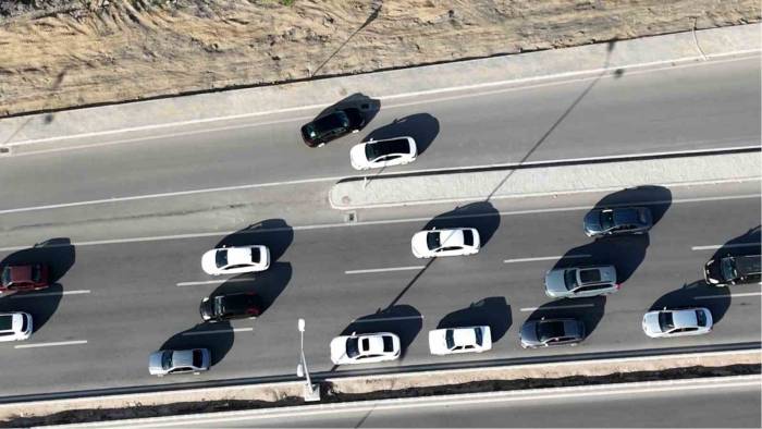 Tehlikeli Dönüş Dron Kamerasında: Ters Yöne Giren Uyanık Sürücüye Ceza