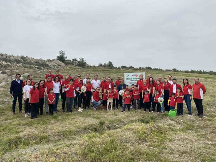 Aras Kargo, 11 Bin Fidanı Tarsus’ta Toprakla Buluşturdu