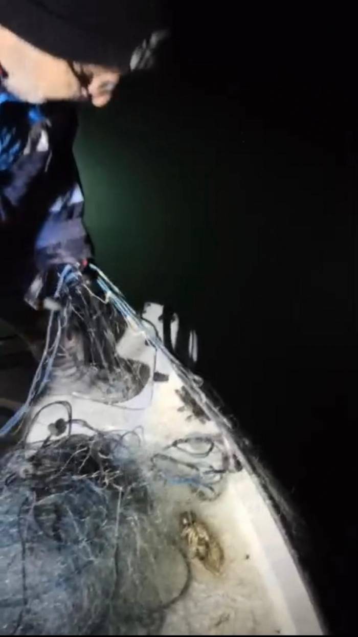 Isparta’da 600 Metre Fanyalı Ağ Ele Geçirildi