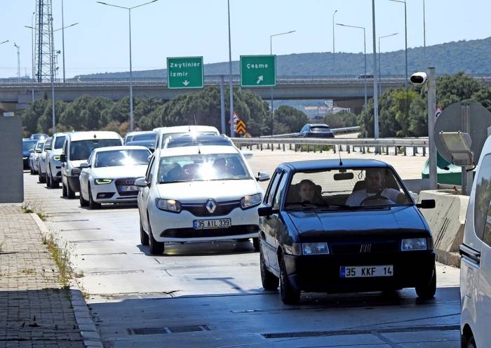 Bayram Tatilinde Çeşme’ye Gelen Araç Sayısı Belli Oldu