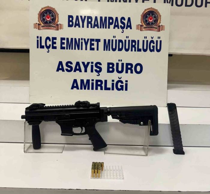 Bayrampaşa’da İşyerine Yapılan Baskında Otomatik Tüfek Ele Geçirildi: 1 Gözaltı