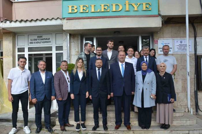 Ak Parti İl Başkanı Aydemir’den Başkan Göksel’e Ziyaret