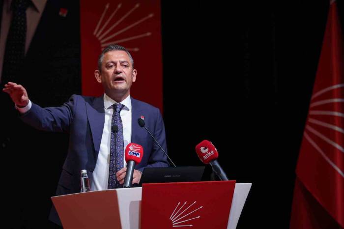 Chp Genel Başkanı Özel: "Erdoğan İle Yüz Yüze Görüşeceğim, Kutuplaşmayı Kırmak İçin Adım Atacağımıza İnanıyorum"