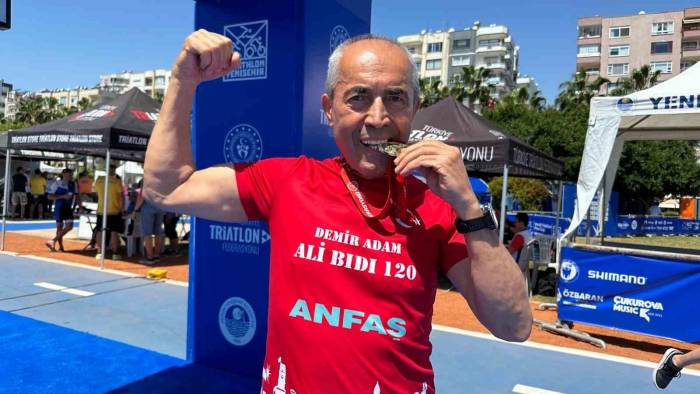 ‘Demir Adam’ Lakaplı Ali Bıdı’nın Mersin’de 6 Yıldır Bileği Bükülmüyor