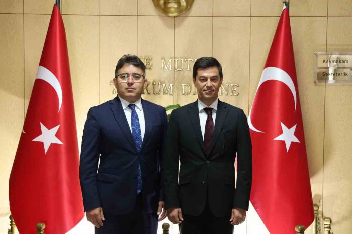 Kaymakam Kaya, Başkan Ünlü’yü Ağırladı