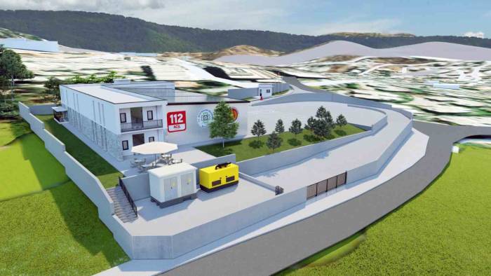 Bodrum’a Yeni İtfaiye Binası