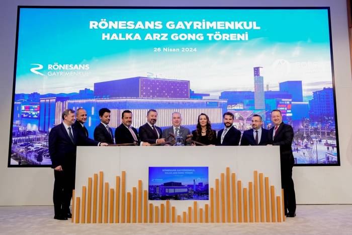 Borsa İstanbul’da Gong Rönesans Gayrimenkul Yatırım İçin Çaldı