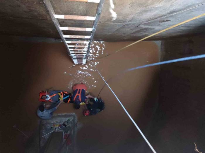 Mardin’de Temizlik İşçisi Su Kuyusuna Düştü