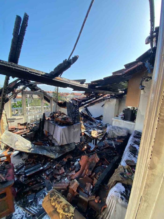 Dalyan’da Otel Yangını