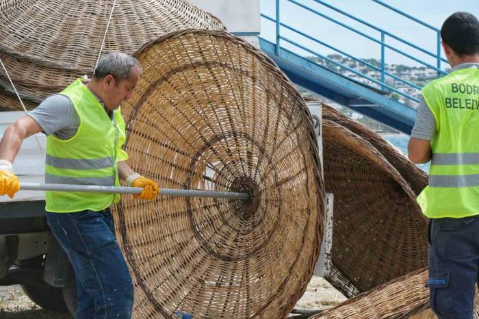 Bodrum Plajlarında Sezon Hazırlığı