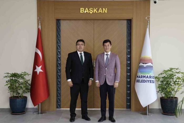 Marmaris Kaymakamı Kaya, Başkan Ünlü İle Görüştü