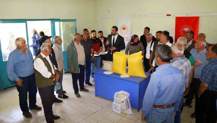 Bingöl’de Çiftçilere Hibe Destekli Horoz Kuru Fasulyesi Dağıtıldı